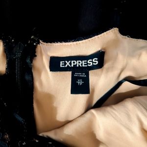 Express xs lace romper